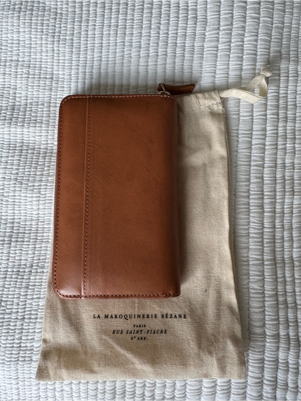 Sézane Victoria wallet heritage honey - Picture 4 of 6